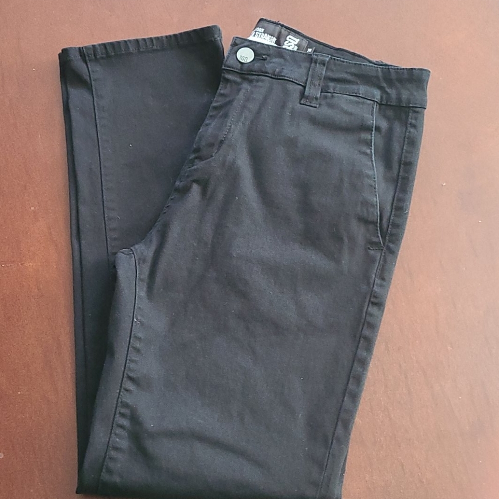 RSQ New York Slim Straight Chino 30x30 Black